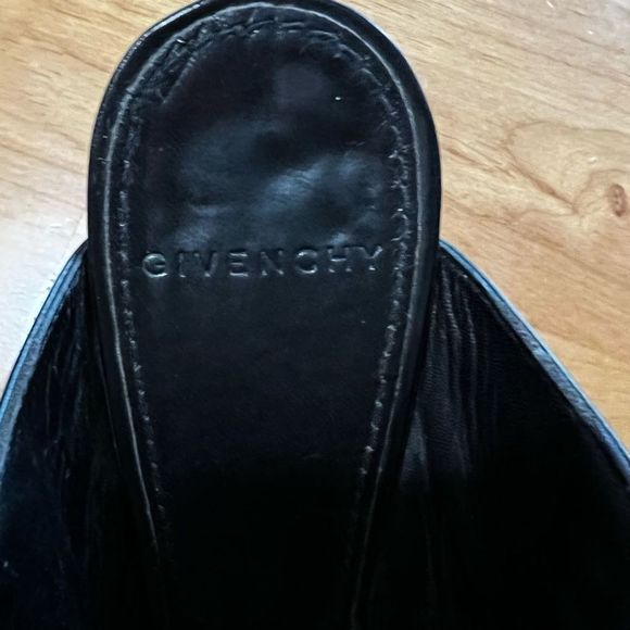 GIVENCHY black gladiator wedges Sz 6 EUC - Picture 7 of 11